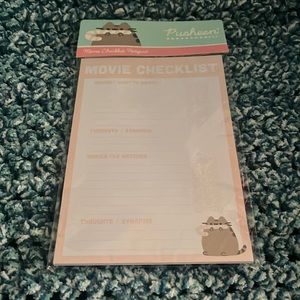 Pusheen movie checklist